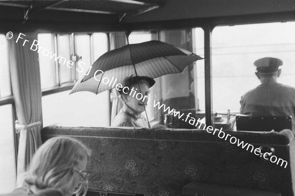 RAIN INSIDE DIESEL TRAIN